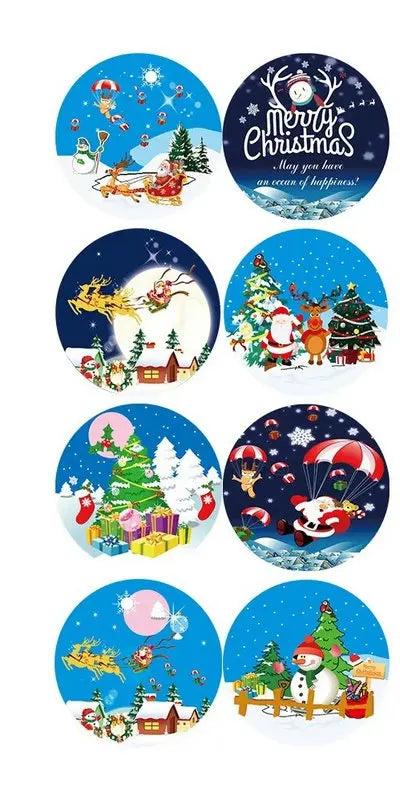 Christmas Gift Stickers Roll