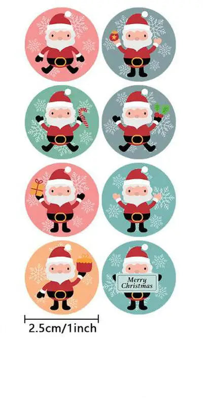 Christmas Gift Stickers Roll