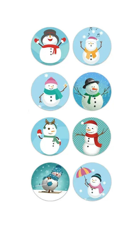 Christmas Gift Stickers Roll