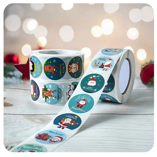 Christmas Gift Stickers Roll