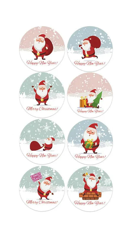 Christmas Gift Stickers Roll