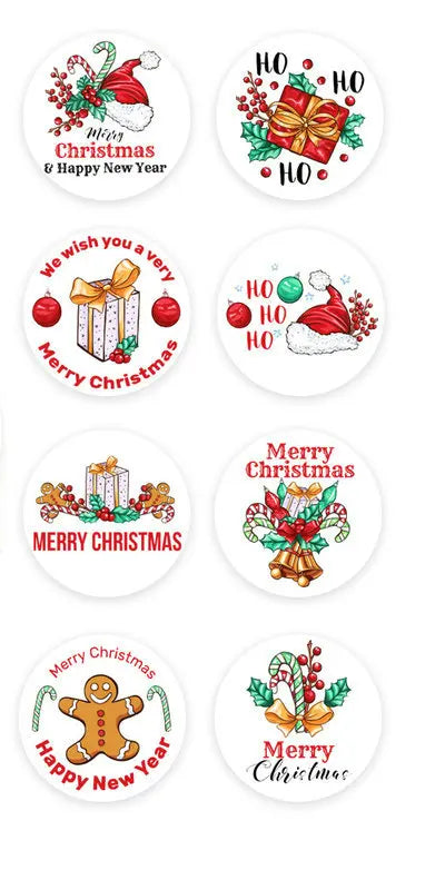 Christmas Gift Stickers Roll
