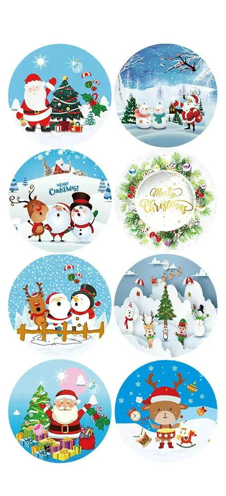 Christmas Gift Stickers Roll