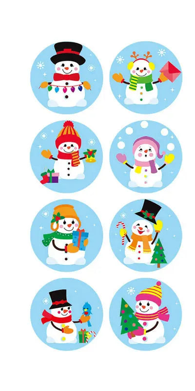 Christmas Gift Stickers Roll