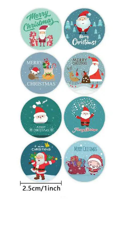 Christmas Gift Stickers Roll